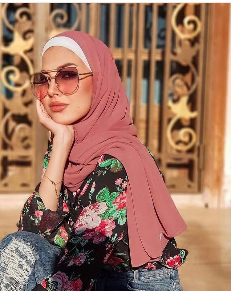 شال و حجاب كريب شيفون التقى